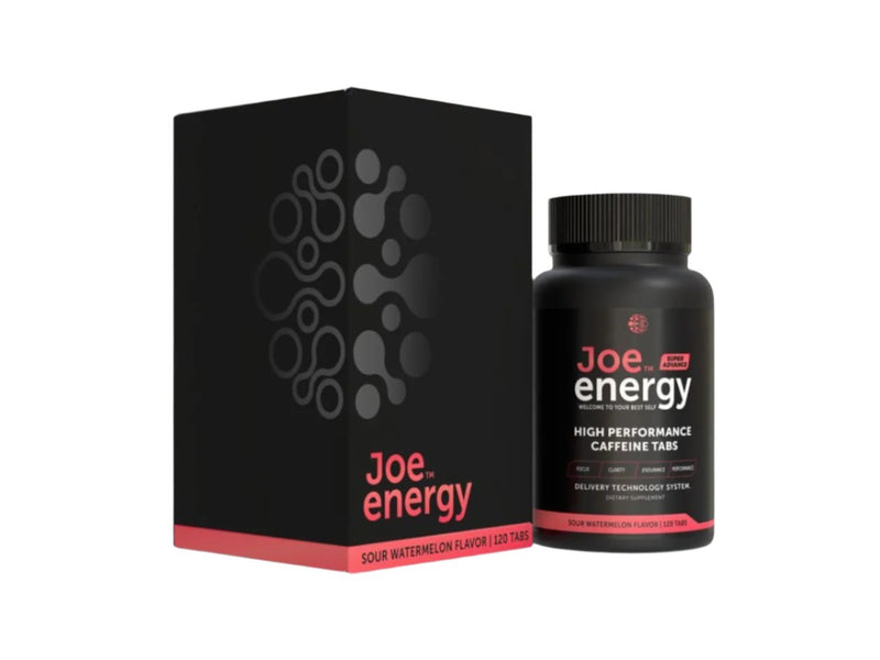 Joe Energy Tabs - Sour watermelon Flavor (120 Count)